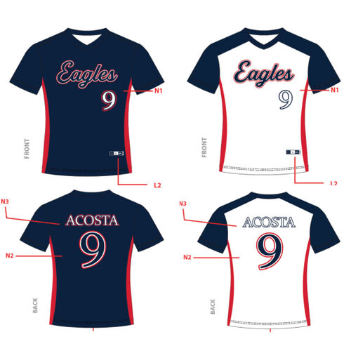 Lancaster Softball Jersey Set Thumbnail