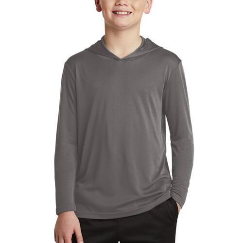 Lancaster Softball L/S Dry Fit Hooded Tee - Youth Thumbnail