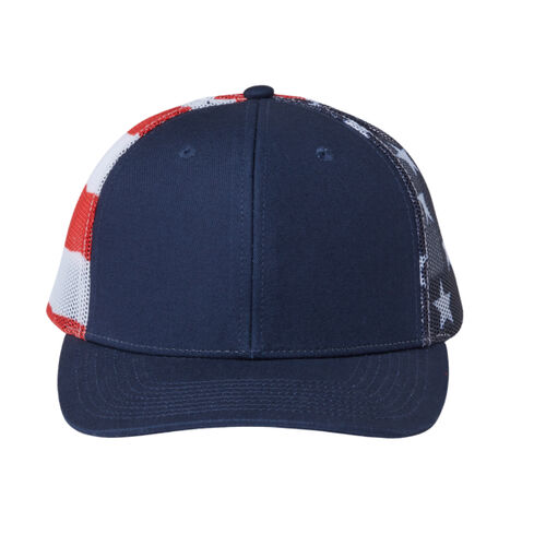 Lancaster Softball Flag Trucker Hat Thumbnail